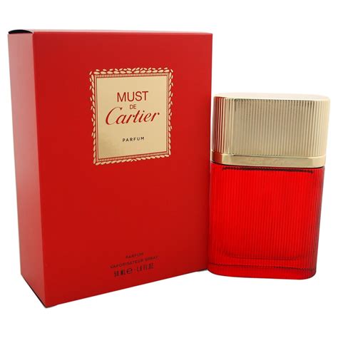 cartier must parfum ricarica 50ml|must de cartier for women.